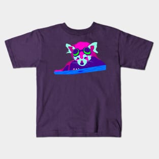 Rad Panda Neon Kids T-Shirt